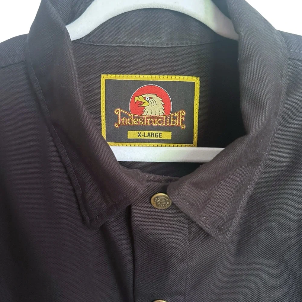 NWOT Indestructible Original Canvas Chore Coat Men's XL - Picture 7 of 9